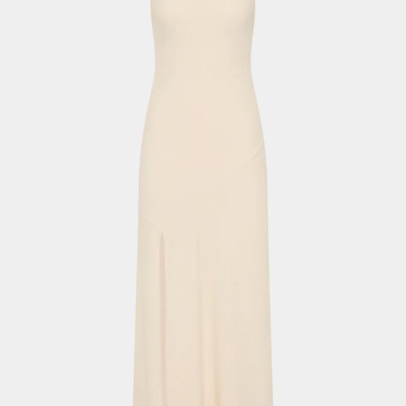 SIR. The Label Strobe Maxi Slip Dress Bone - Picture 2 of 16